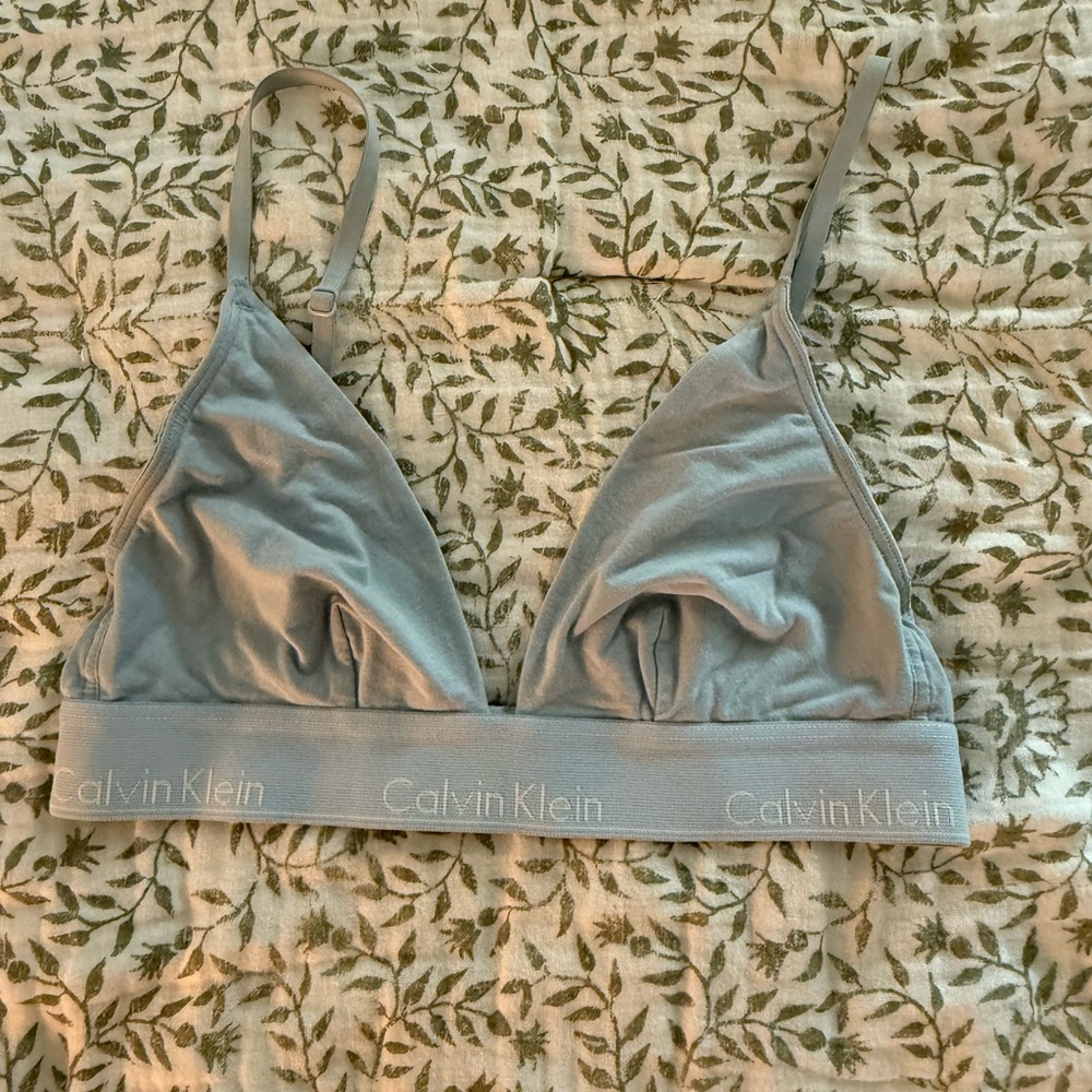 Calvin Klein Women's Gray Bralette